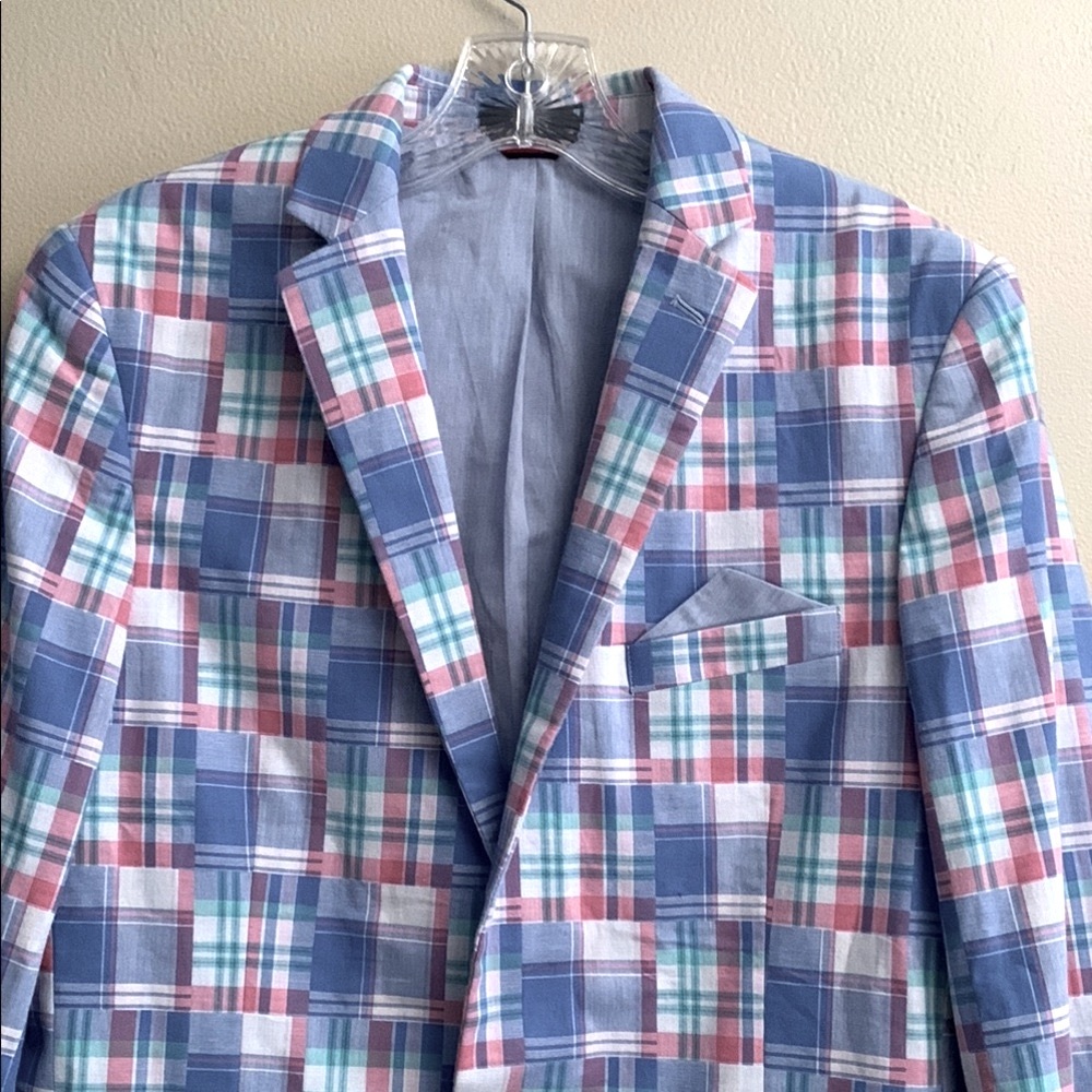 Tommy Hilfiger young gentle man / kid  Blue and Red Sport Coat